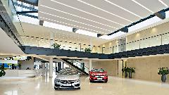 Berlin, Germany-HQ Mercedes-Benz distribution